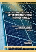 Cover: 15th International Conference on Materials and Manufacturing Technology (ICMMT 2024) - Trans Tech Publications Ltd