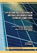 Cover: 15th International Conference on Materials and Manufacturing Technology (ICMMT 2024) - Trans Tech Publications Ltd
