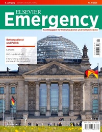 Abbildung von: ELSEVIER Emergency. Rettungsdienst und Politik. 4/2025 - Urban & Fischer
