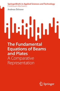 Abbildung von: The Fundamental Equations of Beams and Plates - Springer
