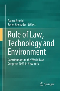 Abbildung von: Rule of Law, Technology and Environment - Springer