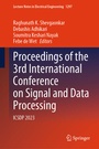 Cover: Proceedings of the 3rd International Conference on Signal and Data Processing - Springer