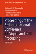Cover: Proceedings of the 3rd International Conference on Signal and Data Processing - Springer