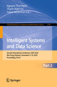 Enlarge image Cover: Intelligent Systems and Data Science - Springer