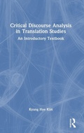 Cover: Critical Discourse Analysis in Translation Studies - Routledge