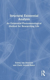 Enlarge image Cover: Structural Existential Analysis - Routledge