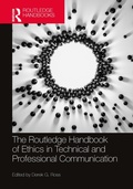 Cover: The Routledge Handbook of Ethics in Technical and Professional Communication - Routledge