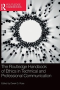 Cover: The Routledge Handbook of Ethics in Technical and Professional Communication - Routledge