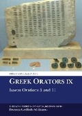 Cover: Greek Orators IX - Liverpool University Press