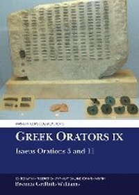 Enlarge image Cover: Greek Orators IX - Liverpool University Press