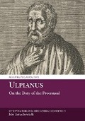 Cover: Ulpianus: On the Duty of the Proconsul - Liverpool University Press