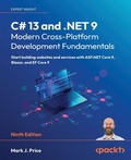 Cover: C# 13 and .NET 9 - Modern Cross-Platform Development Fundamentals - Packt Publishing