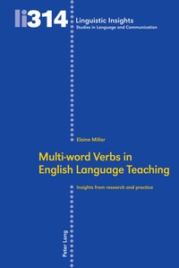 Abbildung von: Multi-word Verbs in English Language Teaching - Peter Lang Verlag