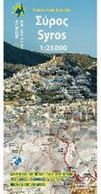 Abbildung von: Syros [10.22] Hike and Explore Map - Anavasi