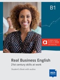 Cover: Real Business English B1 - Hybrid Edition allango - Delta Publishing by Klett