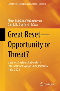 Abbildung von: Great Reset-Opportunity or Threat? - Springer