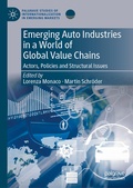 Cover: Emerging Auto Industries in a World of Global Value Chains - Palgrave Macmillan