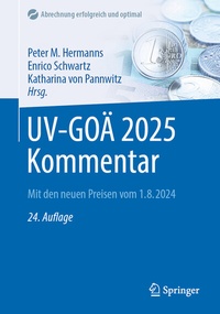 Abbildung von: UV-GOÄ 2025 Kommentar - Springer