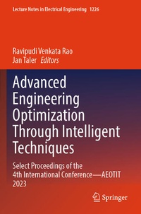 Enlarge image Cover: Advanced Engineering Optimization Through Intelligent Techniques - Springer