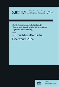 Abbildung von: Jahrbuch für öffentliche Finanzen - Berliner Wissenschafts-Verlag