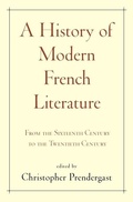 Cover: A History of Modern French Literature - Princeton University Press