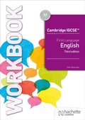 Cover: Cambridge IGCSE First Language English Workbook Third Edition - Hodder Education