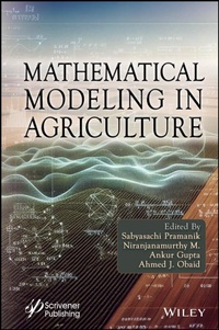 Enlarge image Cover: Mathematical Modeling in Agriculture - Wiley-Scrivener