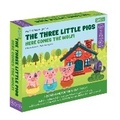 Cover: My First Board Games. The Three Little Pigs. Here Comes the Wolf! - Sassi