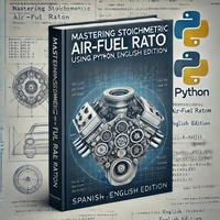 Enlarge image Cover: Mastering Stoichiometric Air-Fuel Ratio: Using Python Spanish, English Edition - Rafael Rodriguez