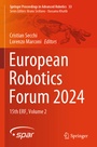 Cover: European Robotics Forum 2024 - Springer