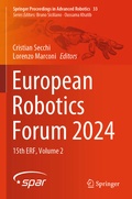 Cover: European Robotics Forum 2024 - Springer
