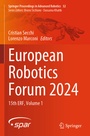 Cover: European Robotics Forum 2024 - Springer