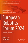 Cover: European Robotics Forum 2024 - Springer