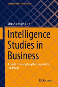 Abbildung von: Intelligence Studies in Business - Springer