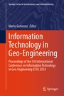 Cover: Information Technology in Geo-Engineering - Springer