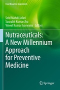 Cover: Nutraceuticals: A New Millennium Approach for Preventive Medicine - Springer