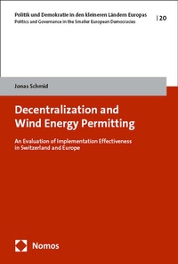 Abbildung von: Decentralization and Wind Energy Permitting - Nomos