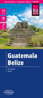 Abbildung von: Reise Know-How Landkarte Guatemala, Belize (1:500.000) - Reise Know-How Verlag Peter Rump GmbH