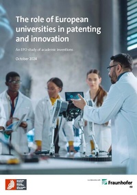 Abbildung von: The role of European universities in patenting and innovation - Europäisches Patentamt