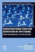 Cover: Nanostructured Thin Film Deposition by Sputtering - Woodhead Publishing