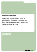 Abbildung von: Improving Inquiry-Based Skills in Quantitative Research for Grade 12 Students. Developing a Localized and Contextualized Module - GRIN Verlag