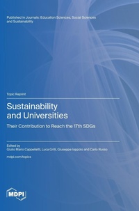 Enlarge image Cover: Sustainability and Universities - MDPI AG