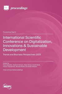 Enlarge image Cover: International Scientific Conference on Digitalization, Innovations & Sustainable Development - MDPI AG
