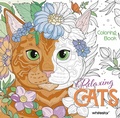 Cover: Relaxing Cats Colouring Book - White Star