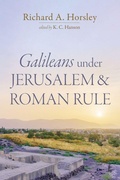 Cover: Galileans under Jerusalem and Roman Rule - Cascade Books