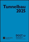 Cover: Taschenbuch f&uuml;r den Tunnelbau 2025 - Ernst & Sohn