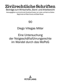 Abbildung von: Die Notgeschäftsführung im Personengesellschaftsrecht - Peter Lang Verlag