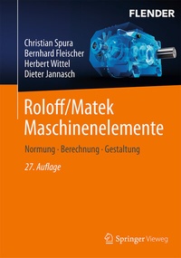 Abbildung von: Roloff/Matek Maschinenelemente - Springer Vieweg