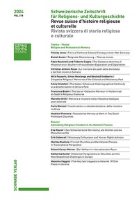 Abbildung von: SZRKG 2024 Vol. 118 - Schwabe Verlagsgruppe AG Schwabe Verlag