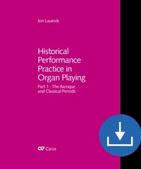Abbildung von: Historical Performance Practice in Organ Playing (with music book) - Carus-Verlag